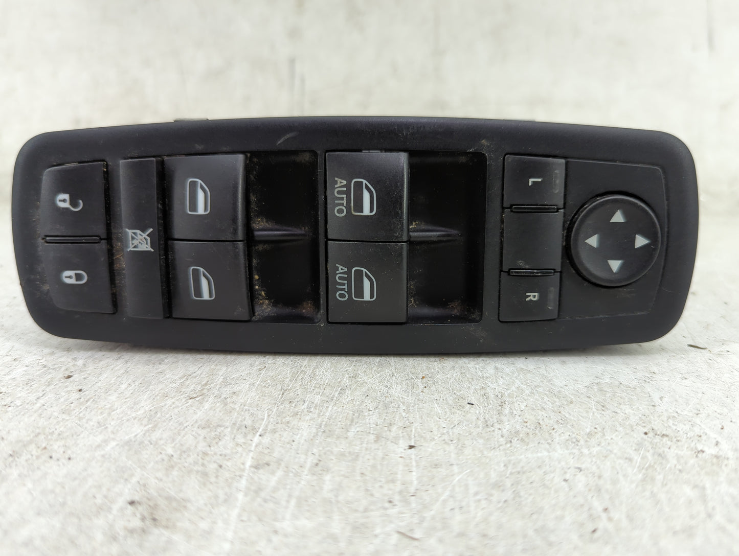 2011-2014 Dodge Charger Master Power Window Switch Replacement Driver Side Left P/N:56046823AC Fits OEM Used Auto Parts - Oe