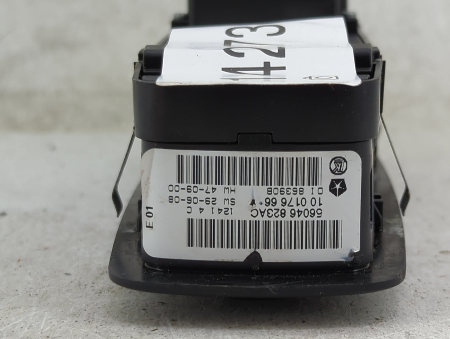 2011-2014 Dodge Charger Master Power Window Switch Replacement Driver Side Left P/N:56046823AC Fits OEM Used Auto Parts - Oe