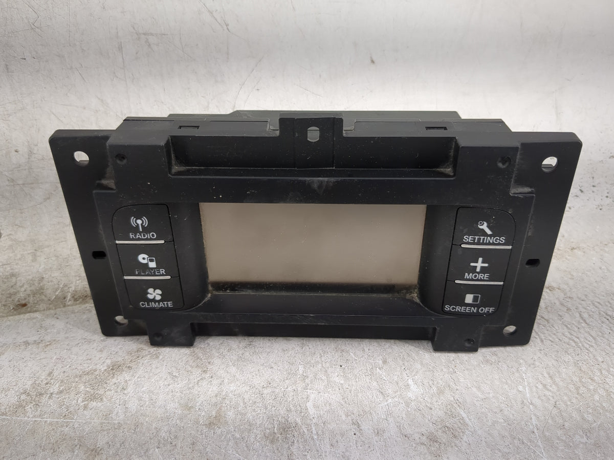 2011-2014 Dodge Charger Information Radio Display Screen 1457750 - Oemusedautoparts1.com