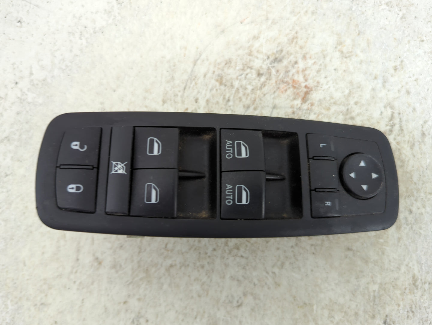 2011-2014 Dodge Charger Master Power Window Switch Replacement Driver Side Left P/N:68139805AB 10095569 Fits OEM Used Auto P