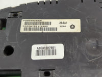 2011-2012 Dodge Charger Instrument Cluster Speedometer Gauges P/N:P56046283AI P56046283AG Fits Fits 2011 2012 OEM Used Auto 
