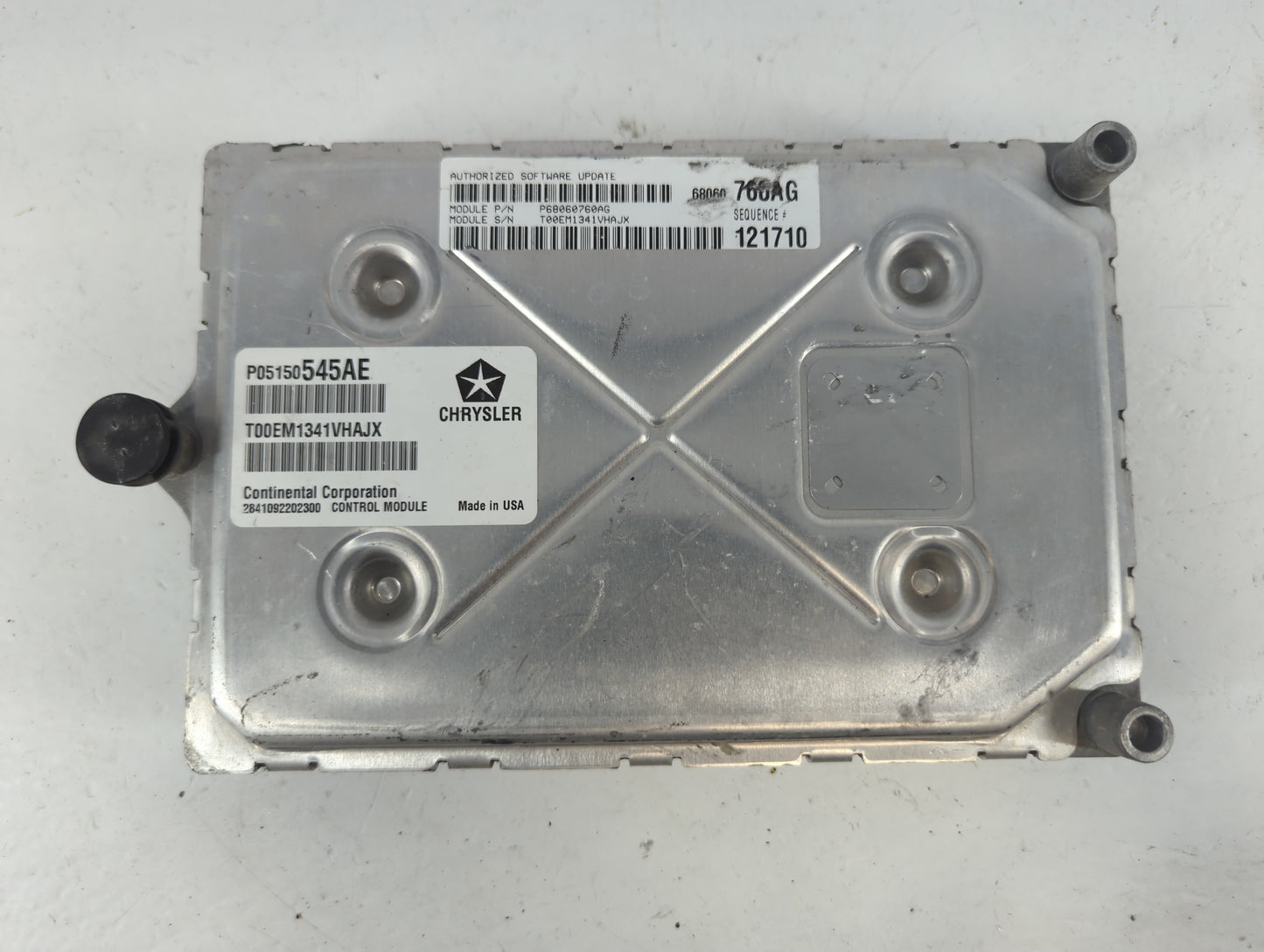 2011 Dodge Charger PCM Engine Control Computer ECU ECM PCU OEM Fits OEM Used Auto Parts - Oemusedautoparts1.com