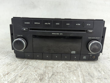 2011 Dodge Dakota Radio AM FM Cd Player Receiver Replacement P/N:P05091222AD SPNP05091222AD Fits Fits 2012 OEM Used Auto Par