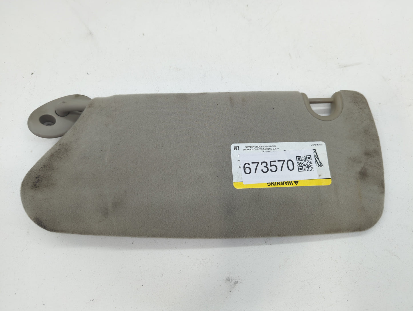 2005-2011 Dodge Dakota Sun Visor Shade Replacement Passenger Right Mirror Fits Fits 2005 2006 2007 2008 2009 2010 2011 OEM U