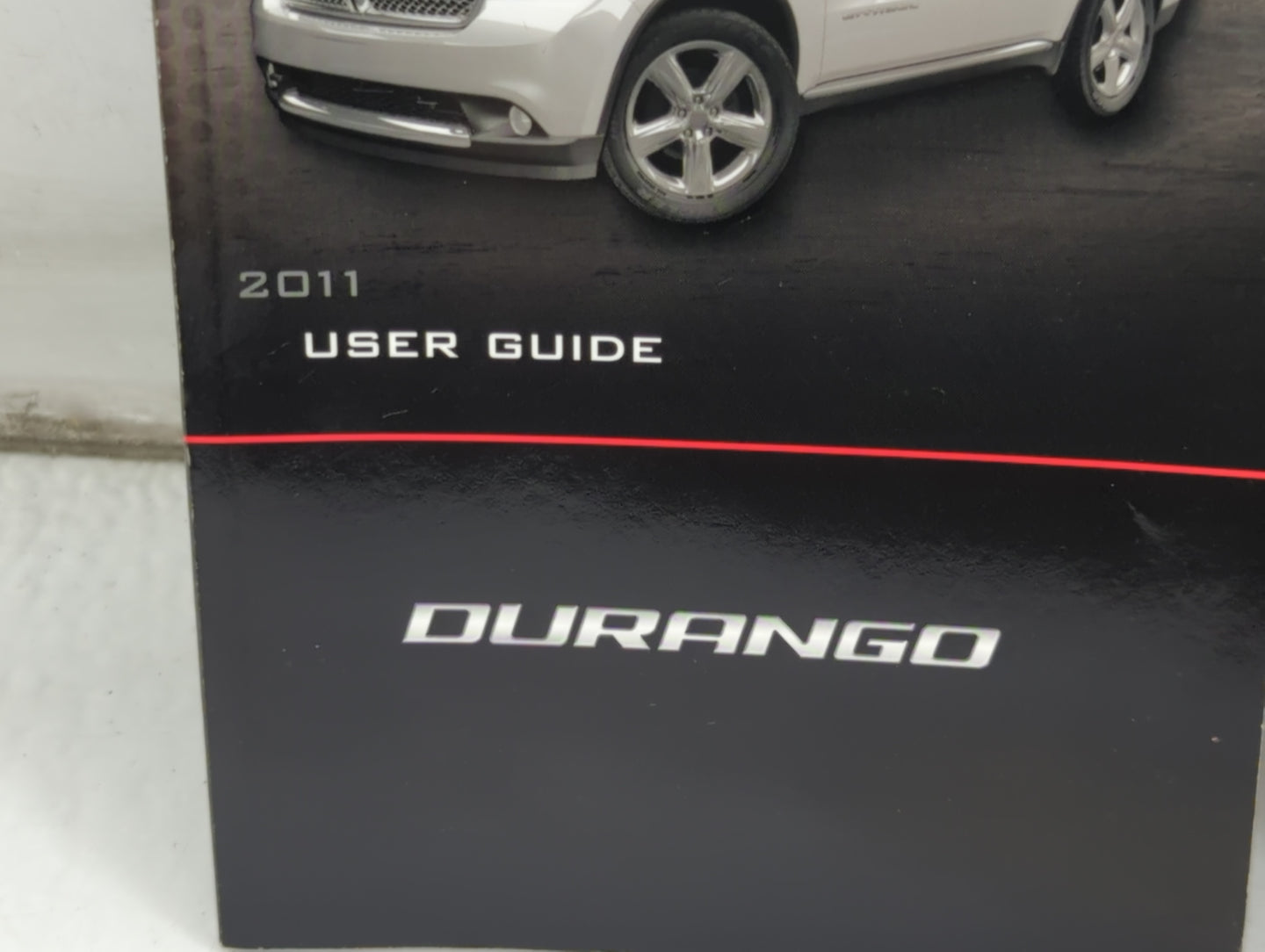 2011 Dodge Durango Owners Manual Book Guide P/N:11WD01-926-AA OEM Used Auto Parts - Oemusedautoparts1.com