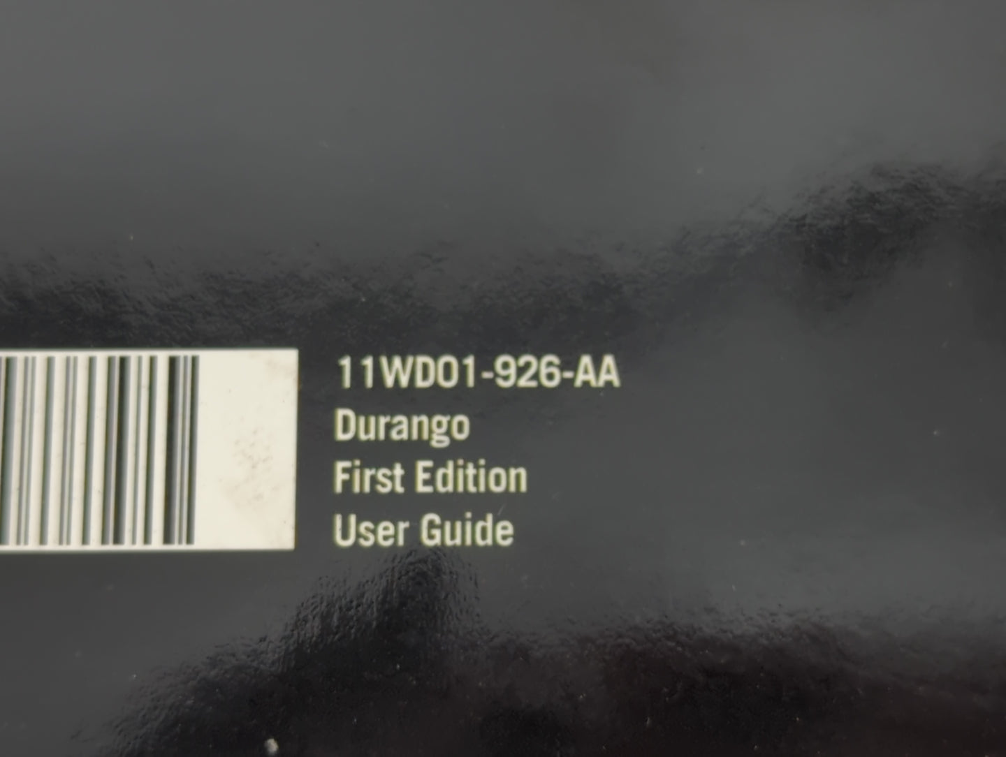 2011 Dodge Durango Owners Manual Book Guide P/N:11WD01-926-AA OEM Used Auto Parts - Oemusedautoparts1.com