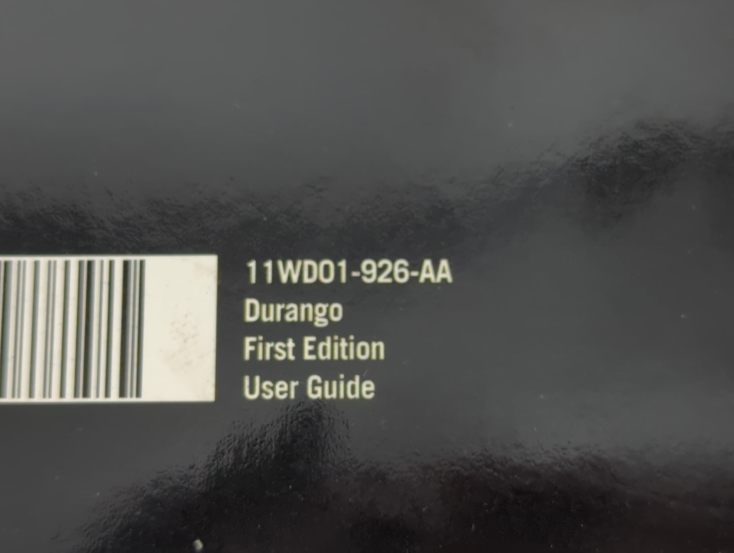 2011 Dodge Durango Owners Manual Book Guide P/N:11WD01-926-AA OEM Used Auto Parts - Oemusedautoparts1.com
