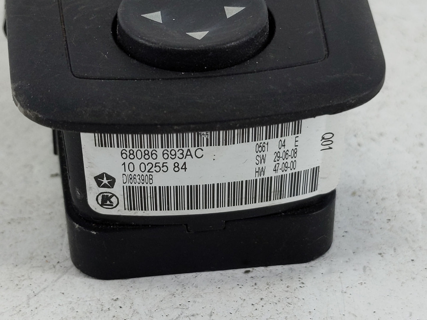 2011-2013 Dodge Durango Master Power Window Switch Replacement Driver Side Left P/N:68086 693AC Fits Fits 2011 2012 2013 OEM