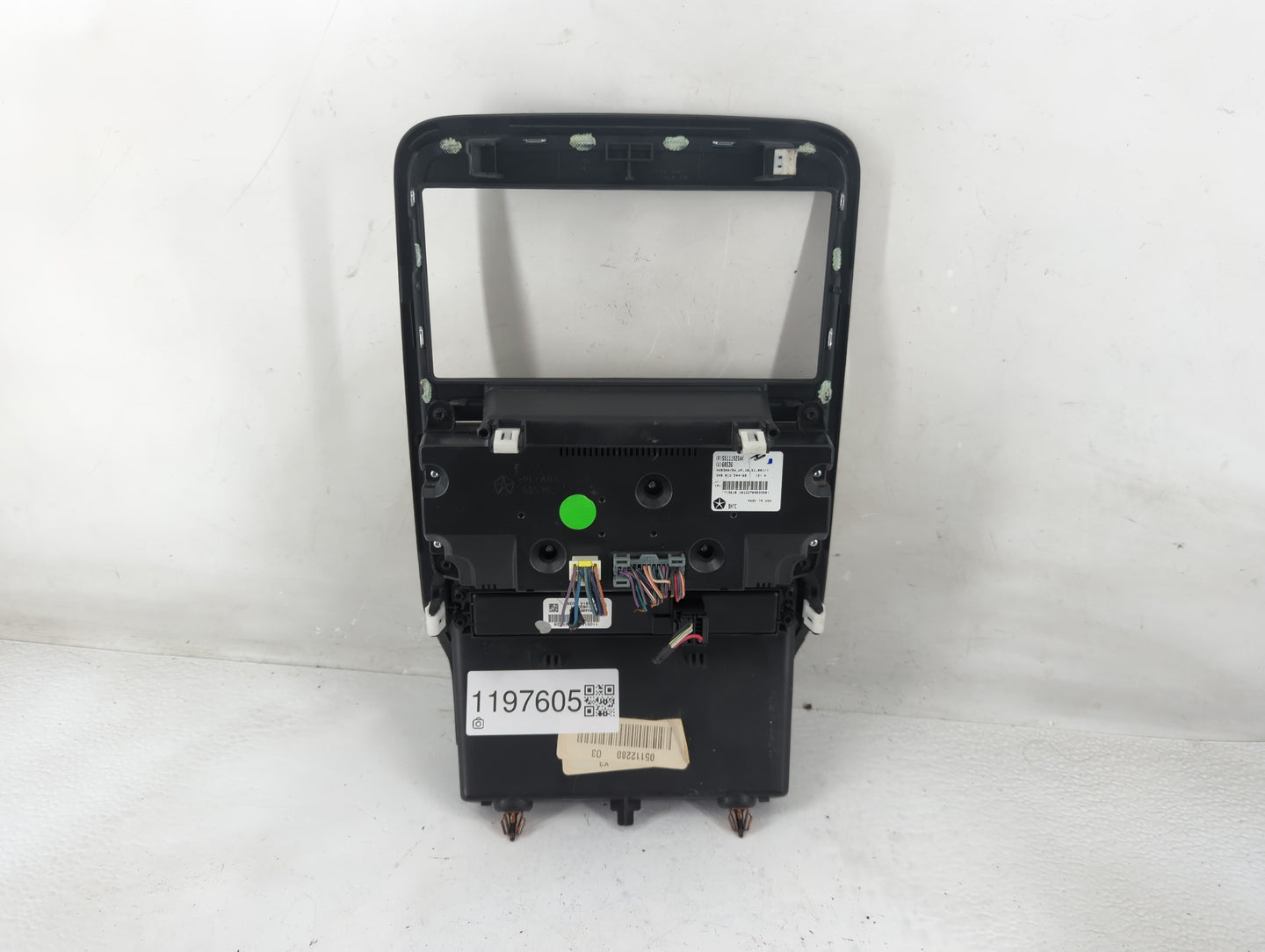 2011-2013 Dodge Durango Climate Control Module Temperature AC/Heater Replacement P/N:55111925AK Fits Fits 2011 2012 2013 OEM