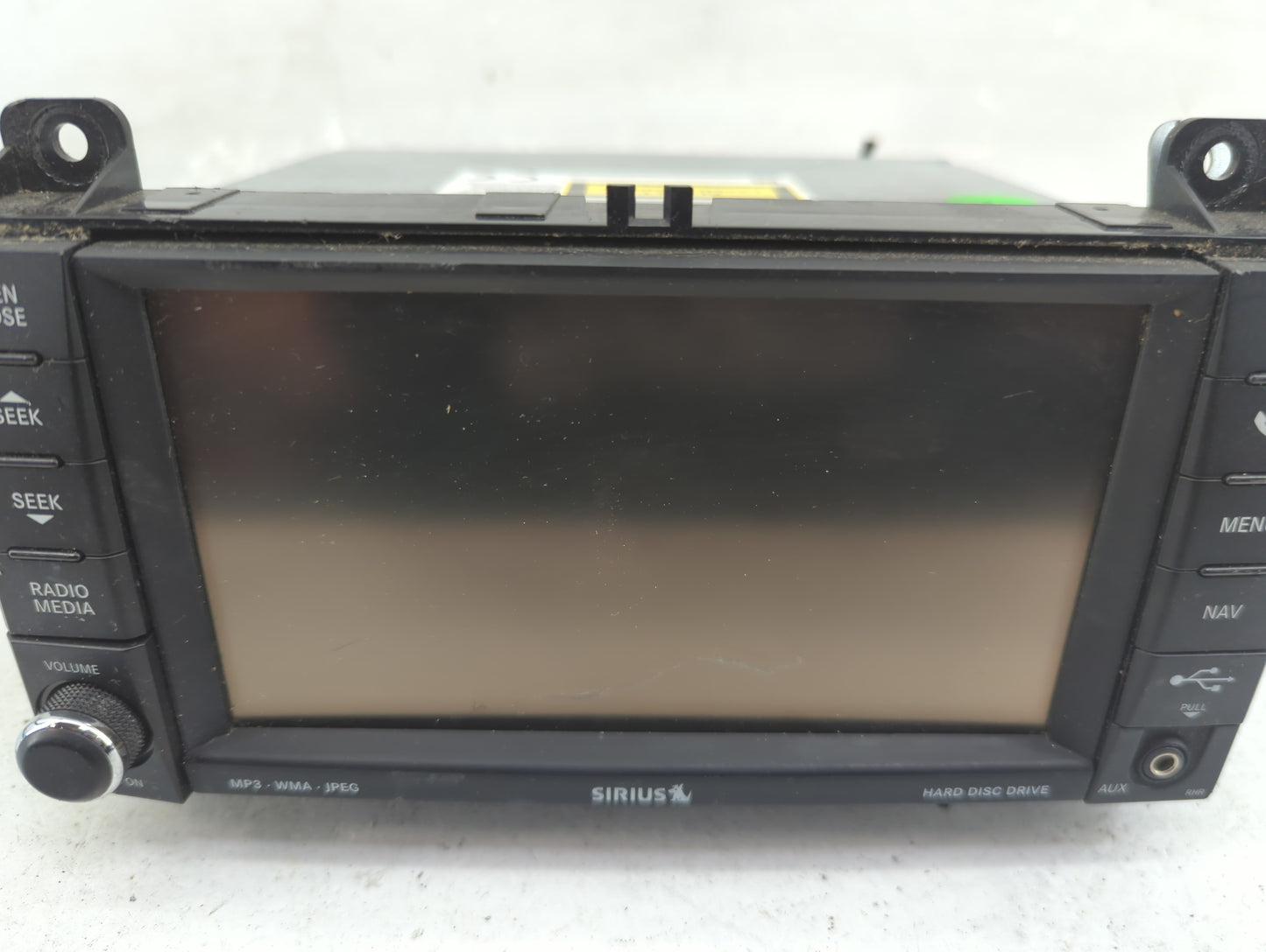 2011 Dodge Durango Radio AM FM Cd Player Receiver Replacement P/N:P68086500AE Fits OEM Used Auto Parts - Oemusedautoparts1.c