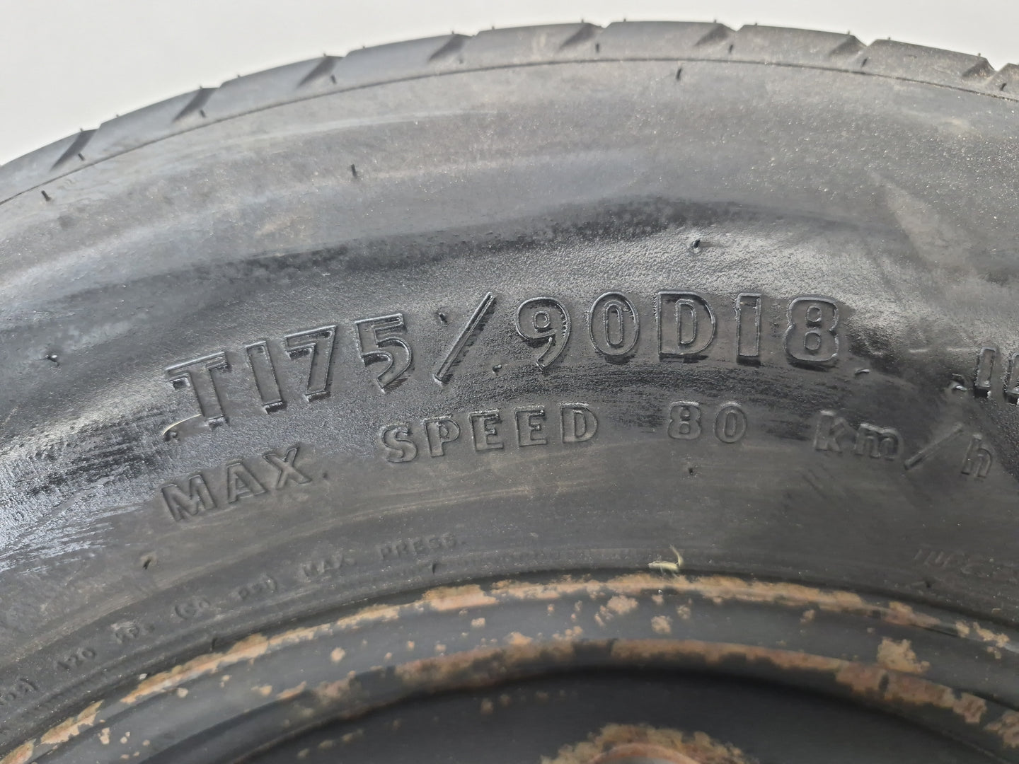 2011-2020 Dodge Durango Spare Donut Tire Wheel Rim Oem 1461845 - Oemusedautoparts1.com