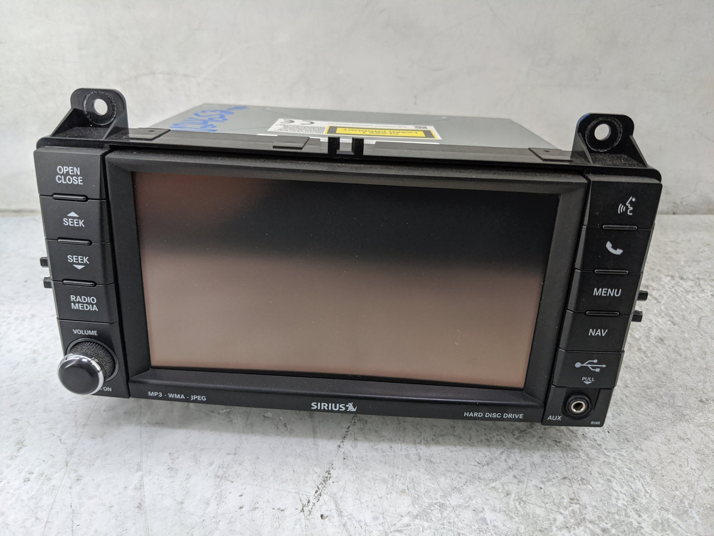 2011 Dodge Durango Radio AM FM Cd Player Receiver Replacement P/N:P68086500AE T00BE084157064 Fits OEM Used Auto Parts - Oemu
