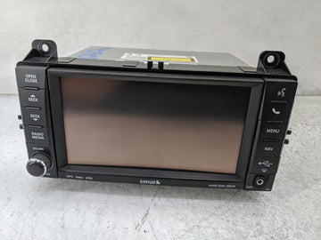 2011 Dodge Durango Radio AM FM Cd Player Receiver Replacement P/N:P68086500AE T00BE084157064 Fits OEM Used Auto Parts - Oemu