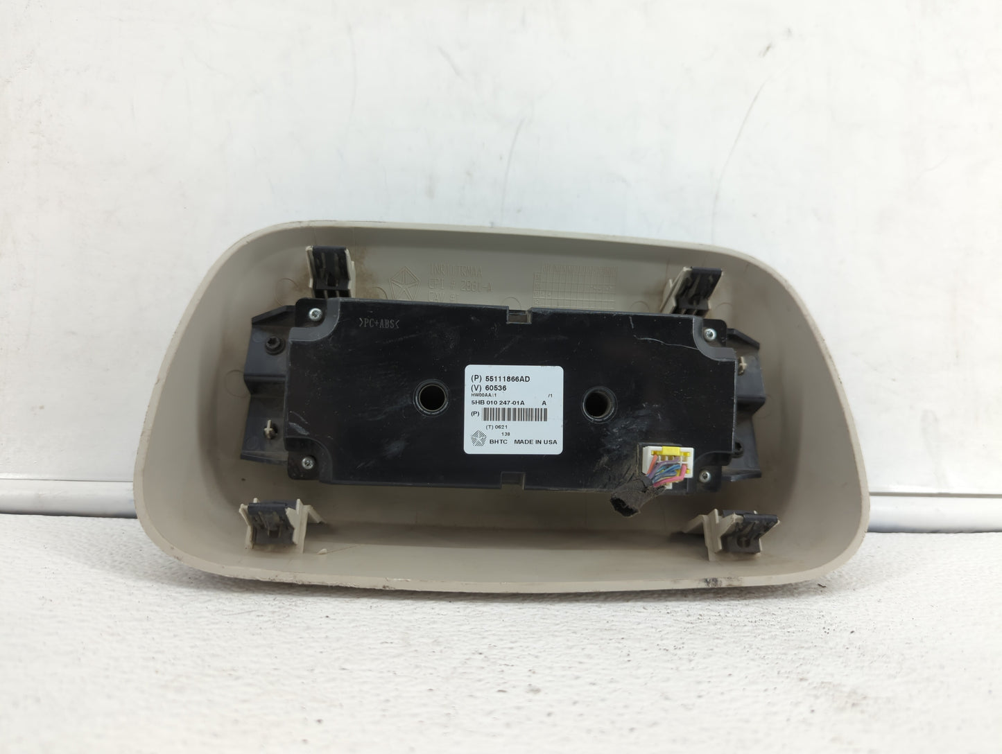 2011-2013 Dodge Durango Climate Control Module Temperature AC/Heater Replacement P/N:55111866AC 68089124AC Fits OEM Used Aut