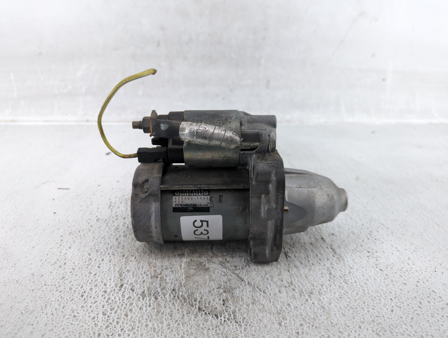 2011-2015 Dodge Durango Car Starter Motor Solenoid OEM P/N:428000-7400 0480169AC Fits Fits 2011 2012 2013 2014 2015 2016 OEM