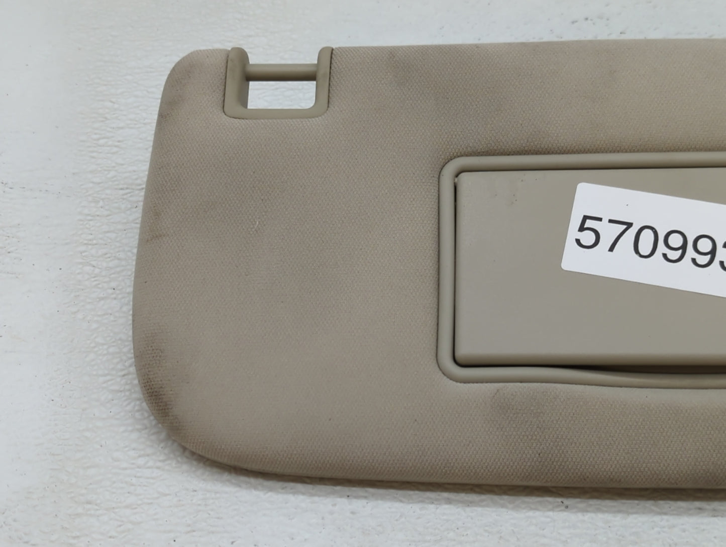 2011-2022 Dodge Durango Sun Visor Shade Replacement Passenger Right Mirror Fits OEM Used Auto Parts - Oemusedautoparts1.com