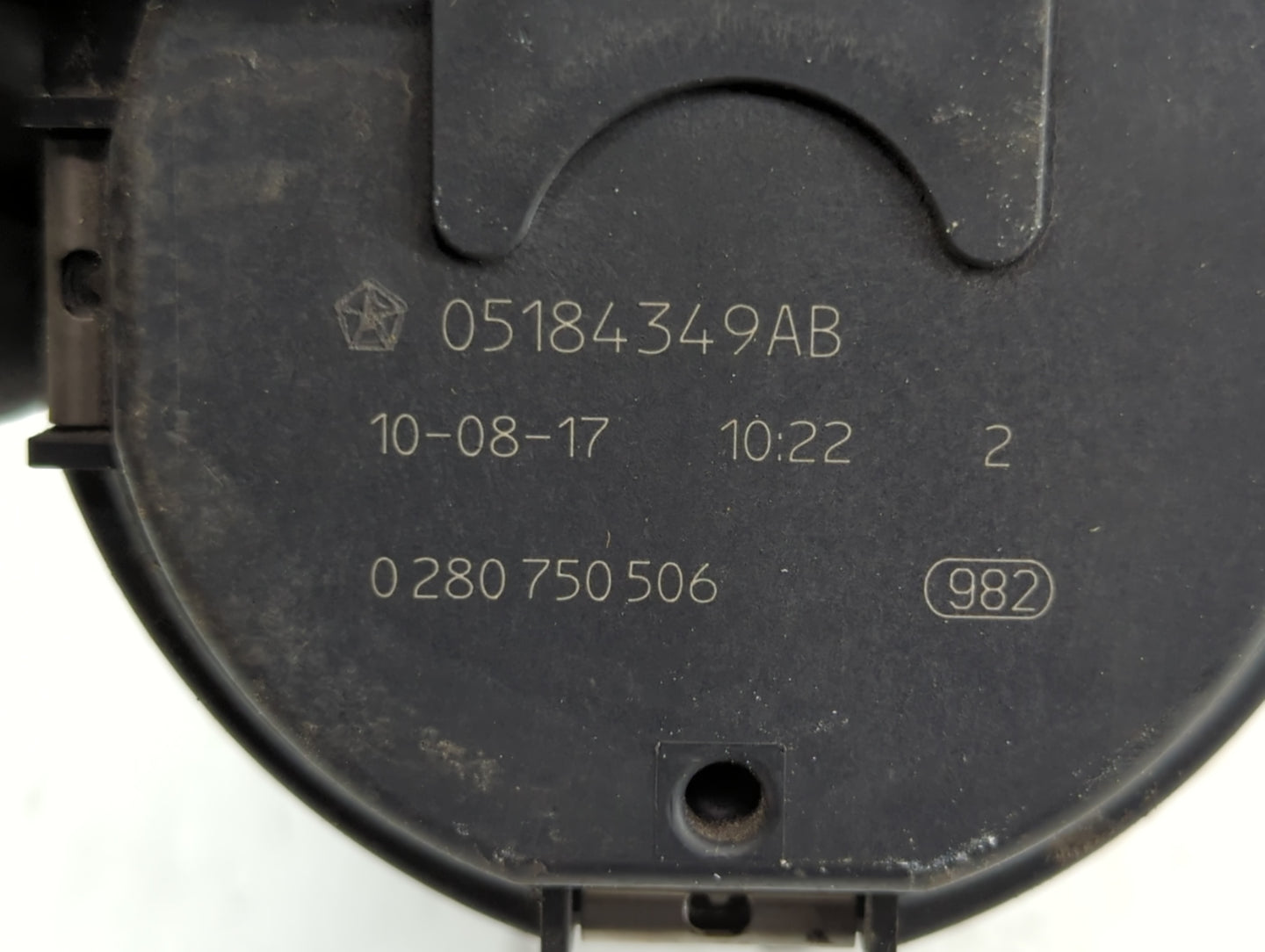 2011-2022 Dodge Durango Throttle Body P/N:05184349AB Fits Fits 2011 2012 2013 2014 2015 2016 2017 2018 2019 2020 2021 2022 O