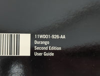 2011 Dodge Durango Owners Manual Book Guide P/N:11WD01-926-AA OEM Used Auto Parts - Oemusedautoparts1.com