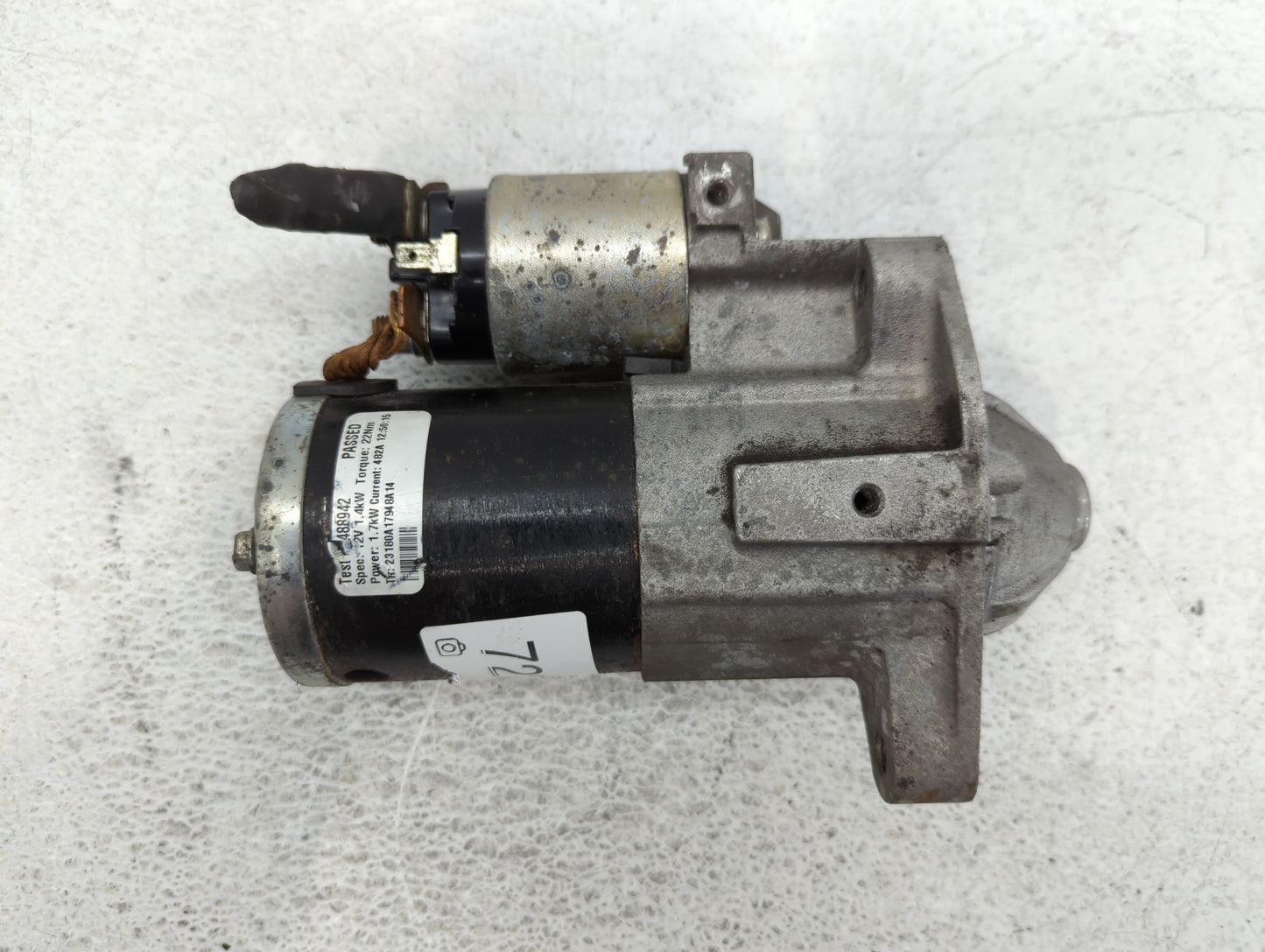 2011-2022 Dodge Durango Car Starter Motor Solenoid OEM P/N:23180A17948A14 488942 Fits OEM Used Auto Parts - Oemusedautoparts