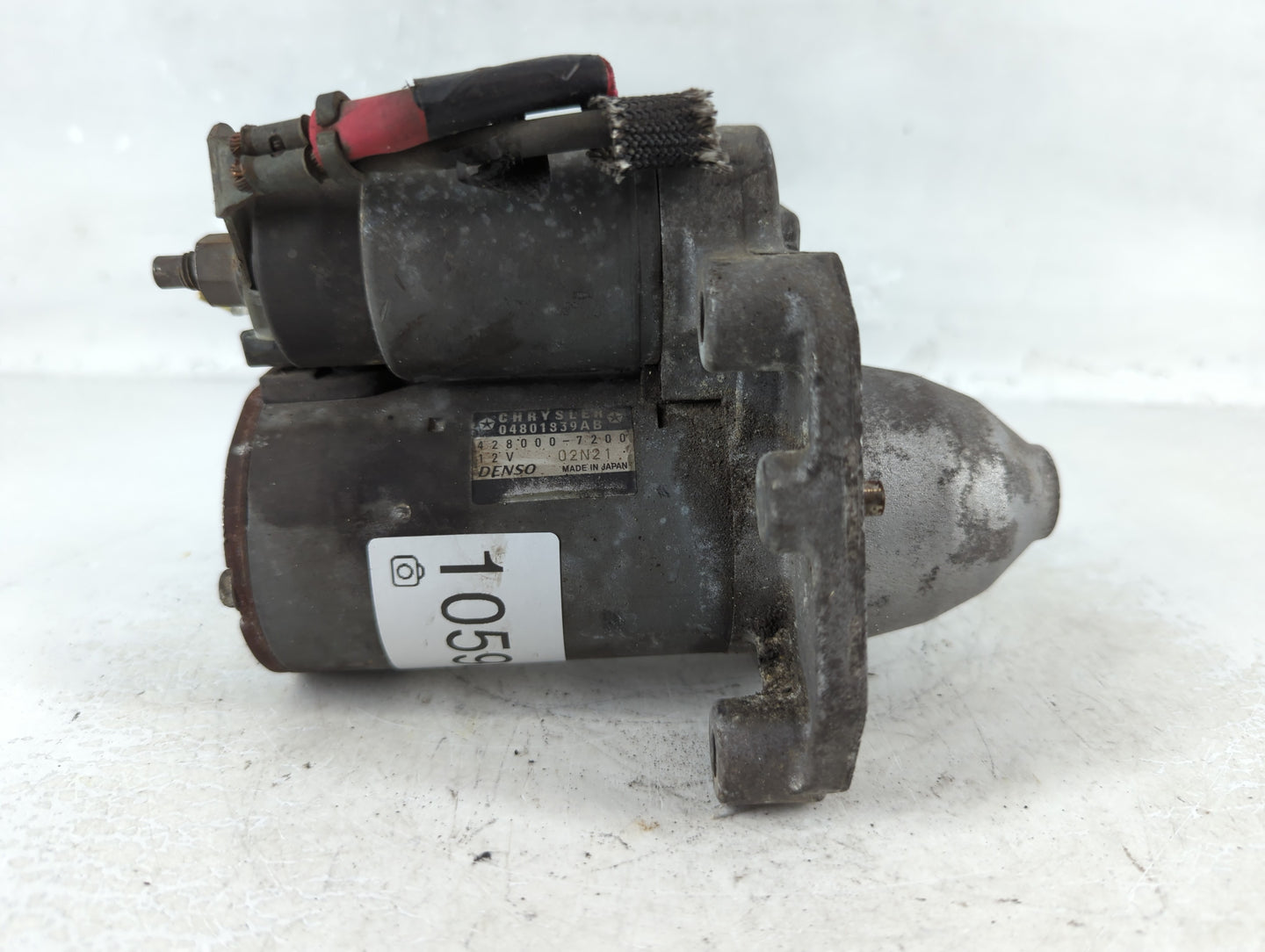 2011-2020 Dodge Grand Caravan Car Starter Motor Solenoid OEM P/N:428000-7200 04801939AB Fits OEM Used Auto Parts - Oemusedau