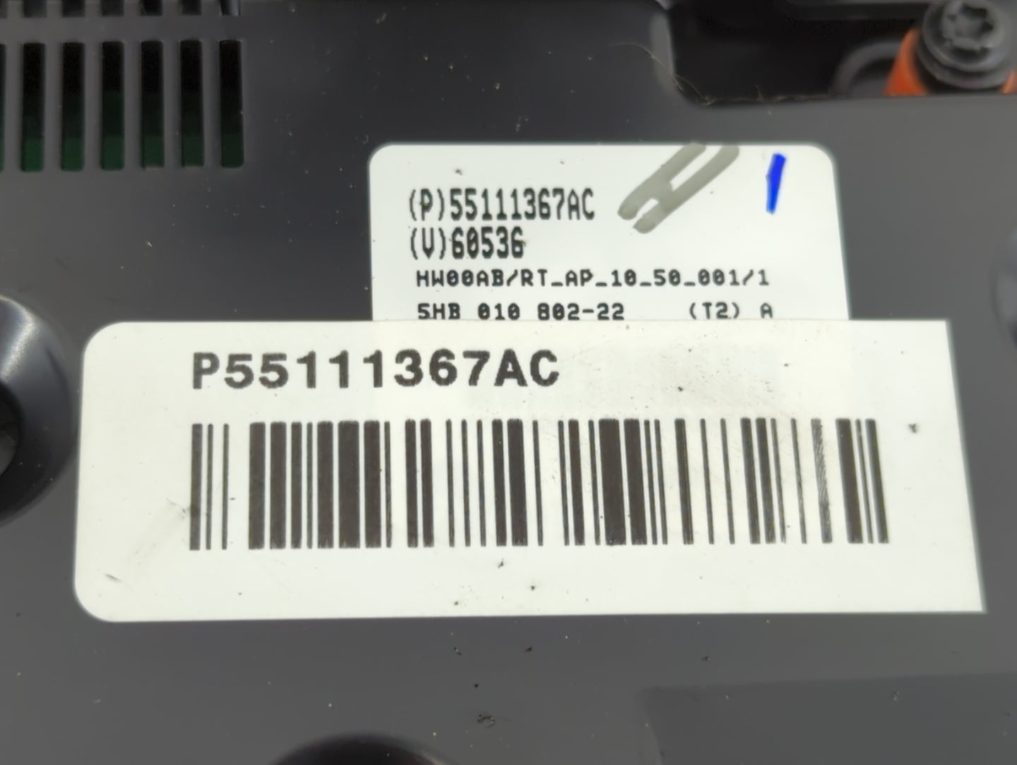 2011-2020 Dodge Grand Caravan Climate Control Module Temperature AC/Heater Replacement P/N:P55111367AC Fits OEM Used Auto Pa