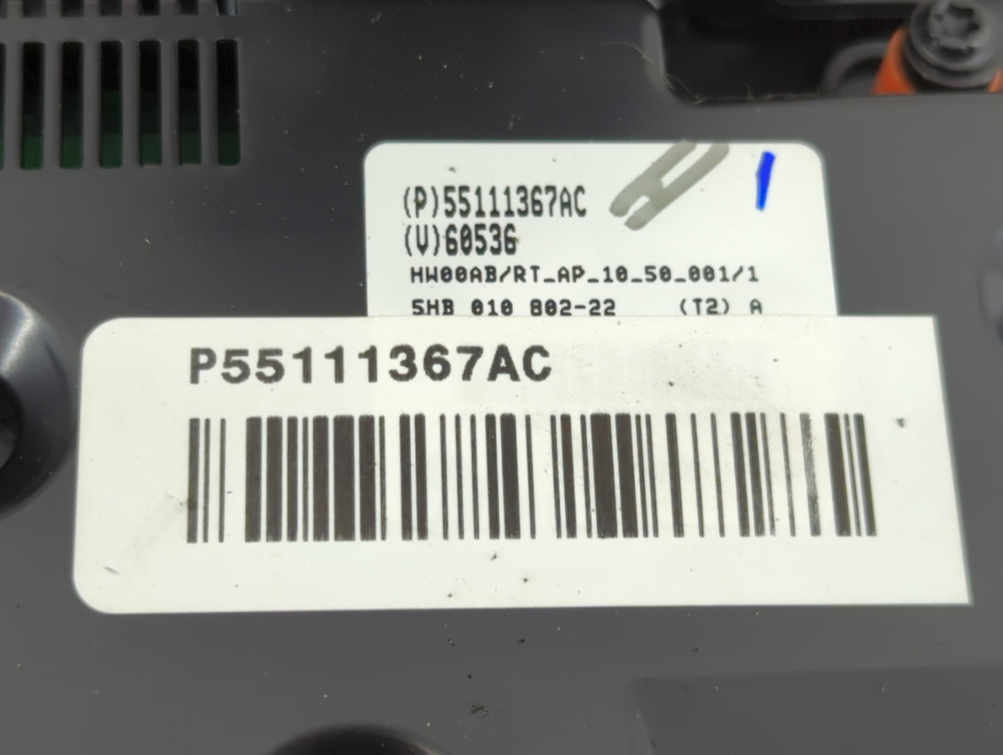 2011-2020 Dodge Grand Caravan Climate Control Module Temperature AC/Heater Replacement P/N:P55111367AC Fits OEM Used Auto Pa