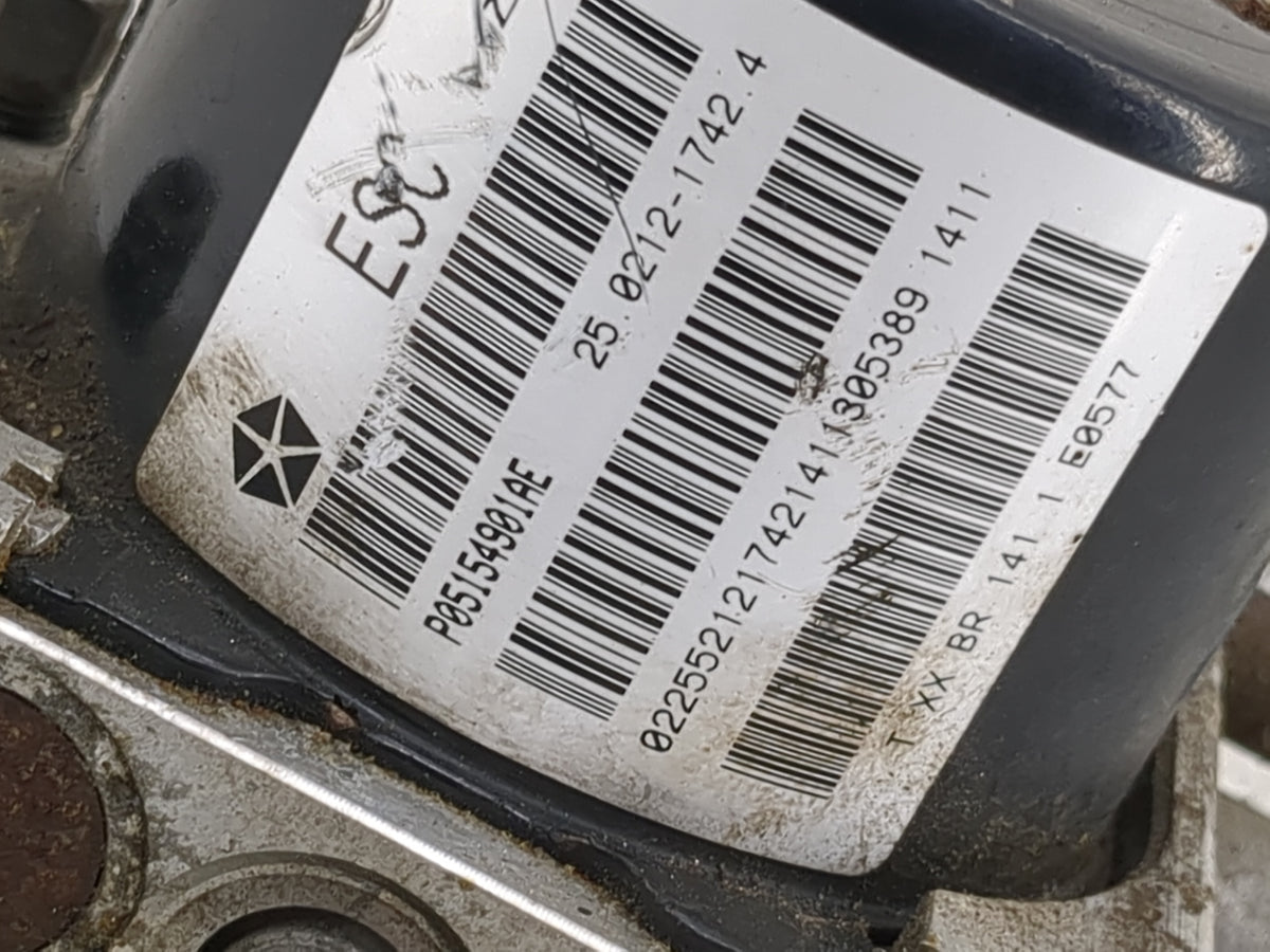 2011 Dodge Grand Caravan Anti-Lock Brake ABS Pump Module Actuator OEM Fits OEM Used Auto Parts - Oemusedautoparts1.com