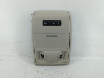 2011 Dodge Grand Caravan Overhead Roof Console Light Beige - Oemusedautoparts1.com
