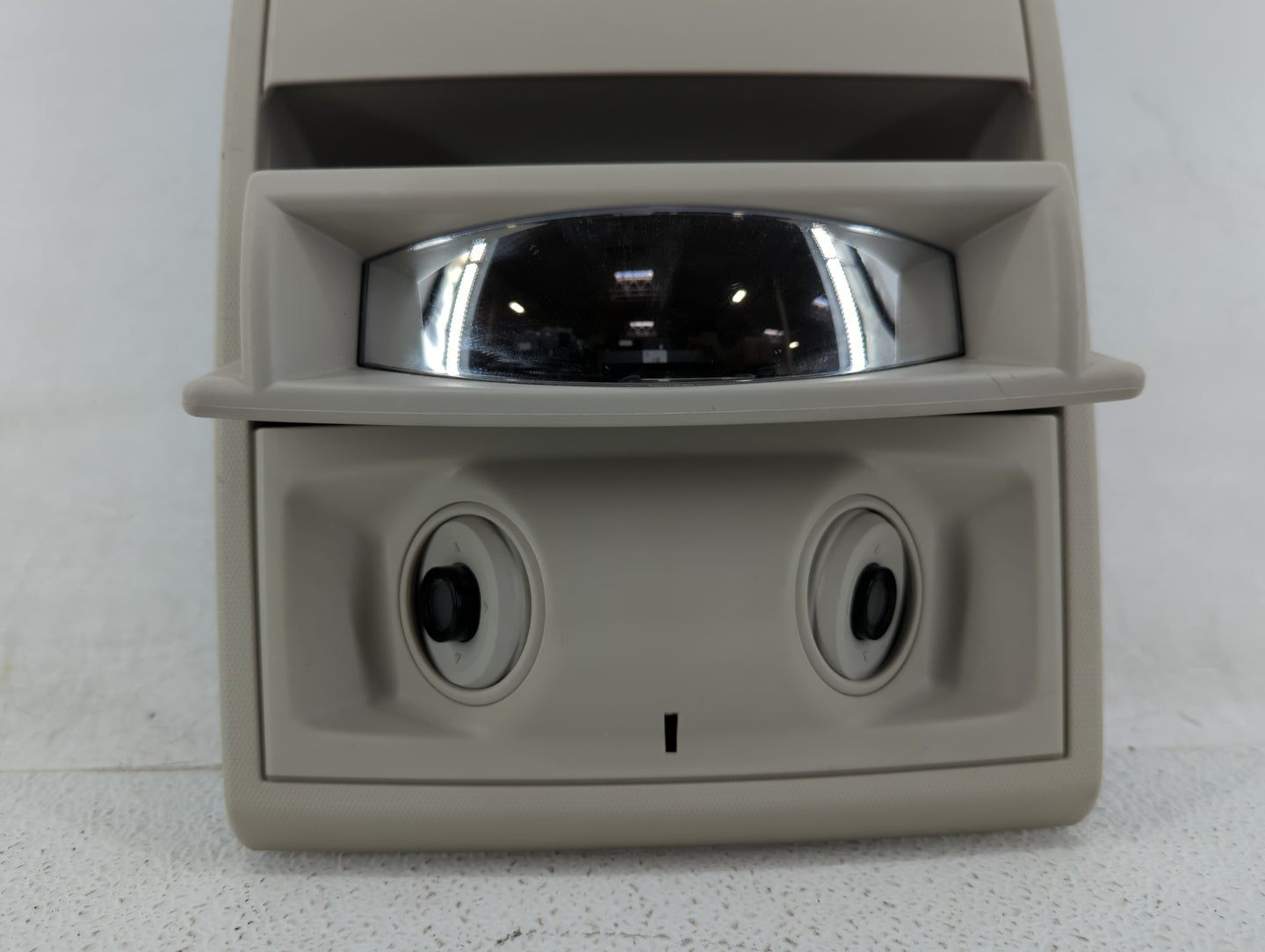 2011 Dodge Grand Caravan Overhead Roof Console Light Beige - Oemusedautoparts1.com