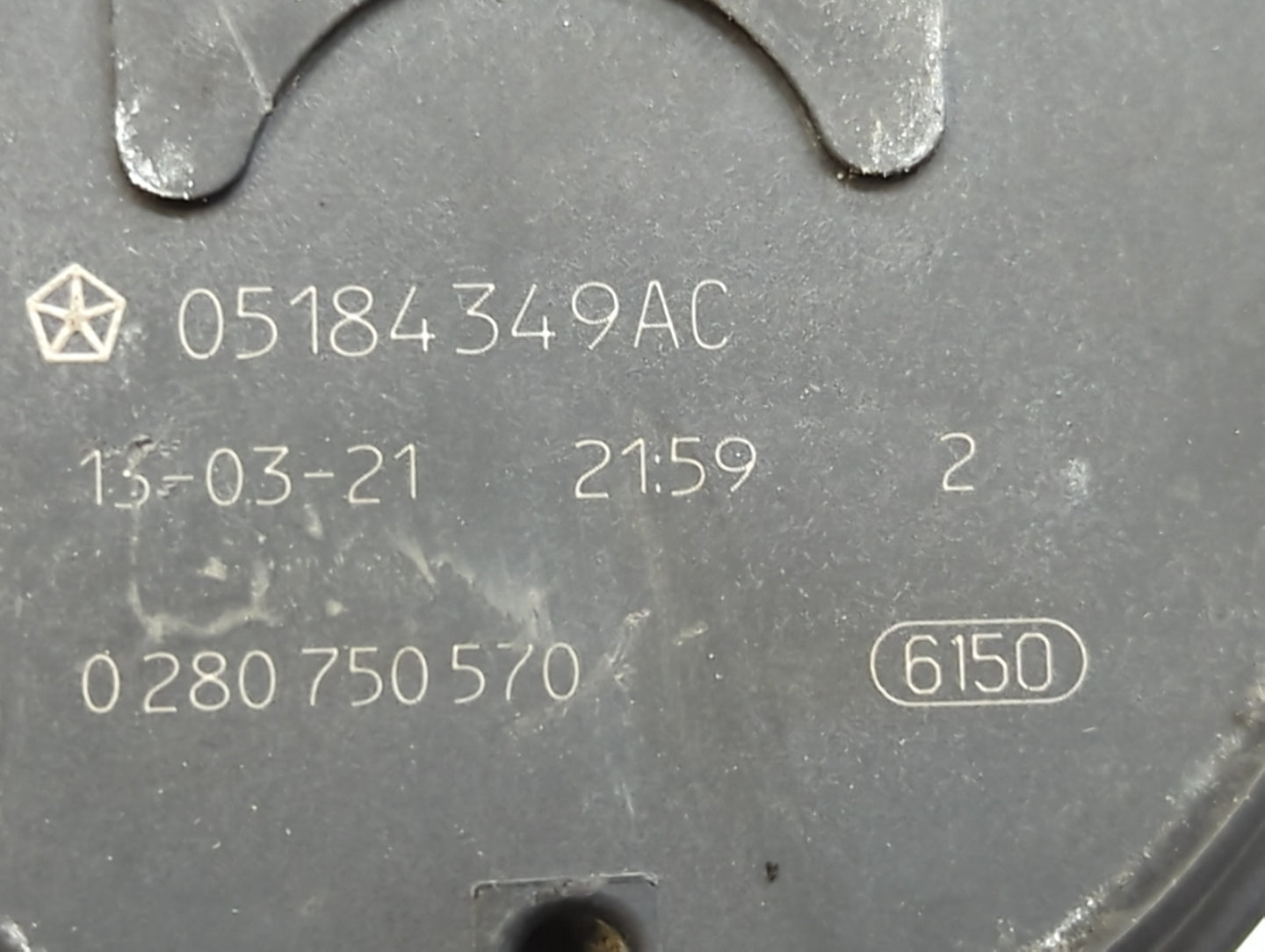 2011-2020 Dodge Grand Caravan Throttle Body P/N:05184349AC 05184349AF Fits OEM Used Auto Parts - Oemusedautoparts1.com