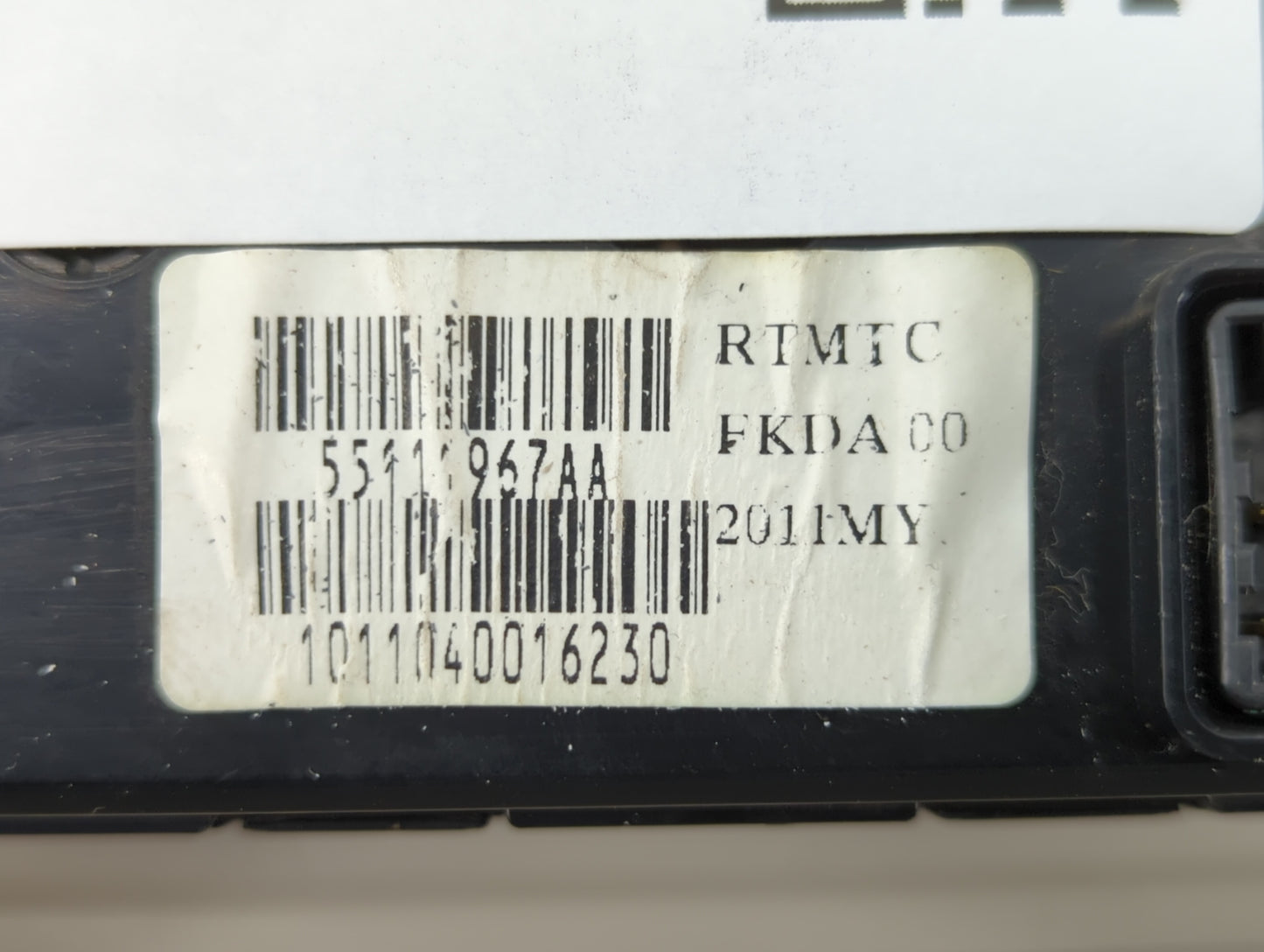 2011 Dodge Grand Caravan Climate Control Module Temperature AC/Heater Replacement P/N:55111967AA P55111240AC Fits OEM Used A