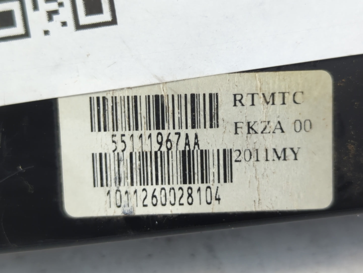 2011 Dodge Grand Caravan Climate Control Module Temperature AC/Heater Replacement P/N:55111967AA Fits OEM Used Auto Parts - 