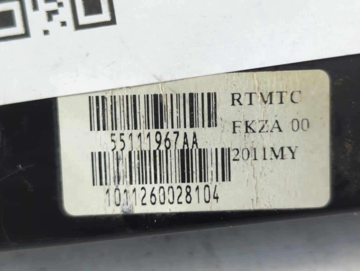 2011 Dodge Grand Caravan Climate Control Module Temperature AC/Heater Replacement P/N:55111967AA Fits OEM Used Auto Parts - 