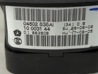 2008-2011 Dodge Grand Caravan Master Power Window Switch Replacement Driver Side Left P/N:04602 535AI Fits OEM Used Auto Par
