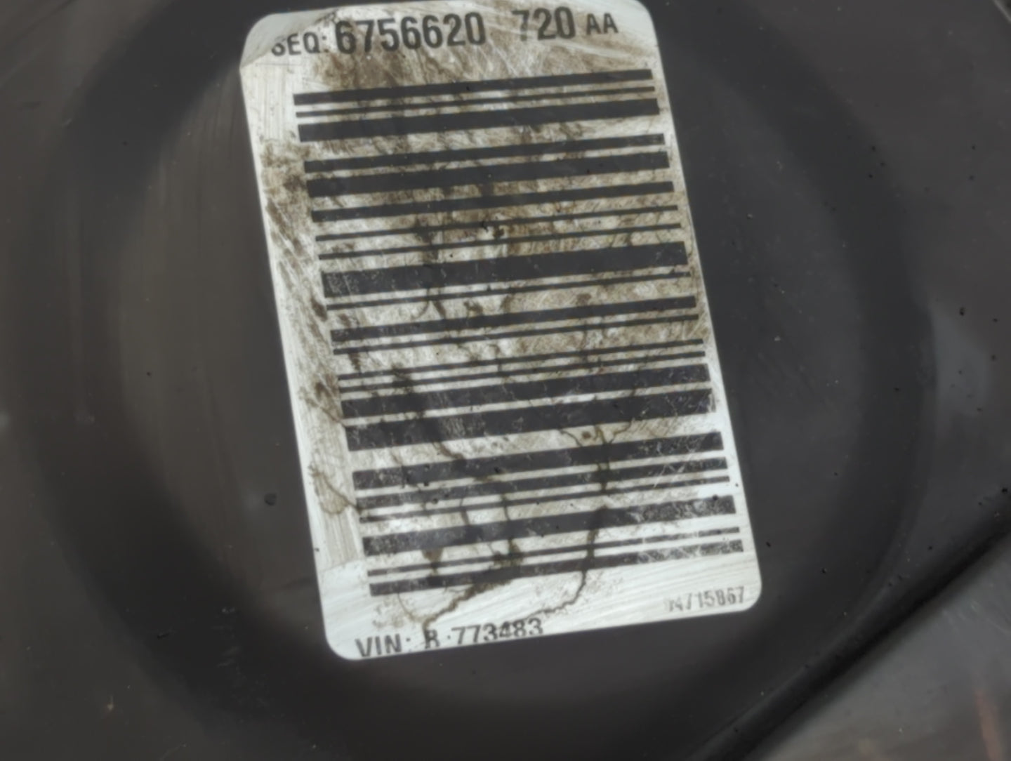 2011-2020 Dodge Grand Caravan Engine Oil Pan P/N:6756620720AA 773483 Fits OEM Used Auto Parts - Oemusedautoparts1.com