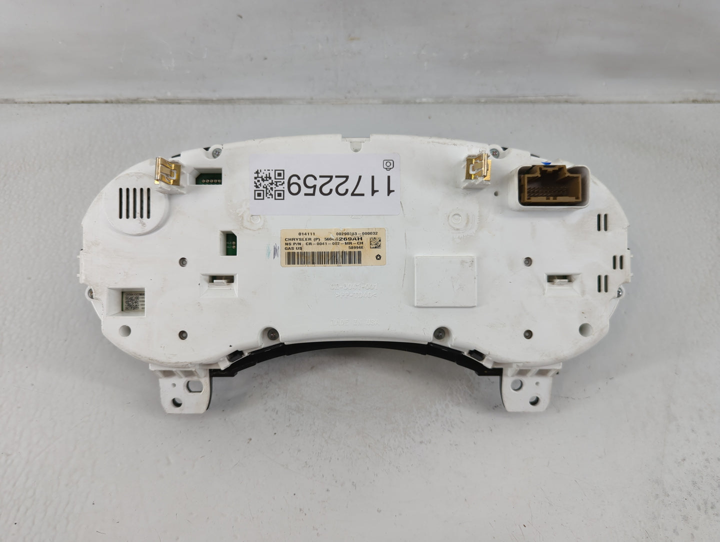 2011 Dodge Journey Instrument Cluster Speedometer Gauges P/N:56046269AH 56046749AE Fits OEM Used Auto Parts - Oemusedautopar