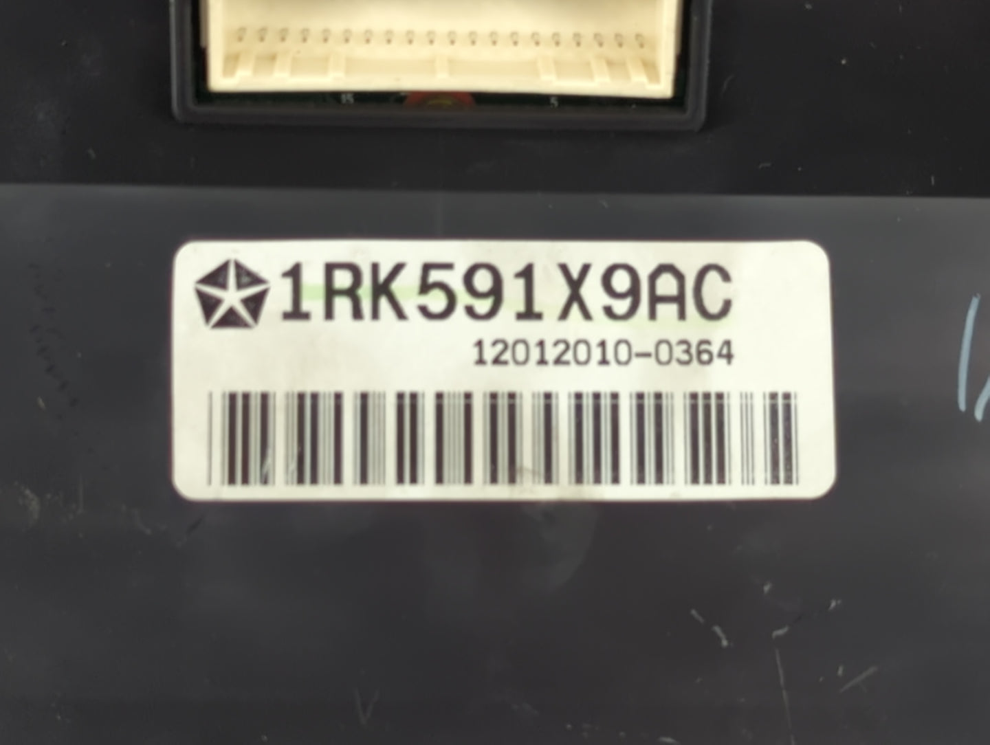 2011 Dodge Journey Climate Control Module Temperature AC/Heater Replacement P/N:1RK591X9AC Fits OEM Used Auto Parts - Oemuse