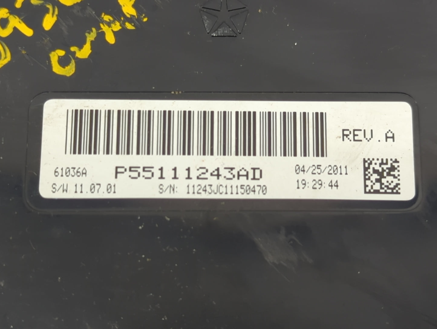 2011-2011 Dodge Journey Body Control Module Bcm Inner Cabin Fuse Box - Oemusedautoparts1.com