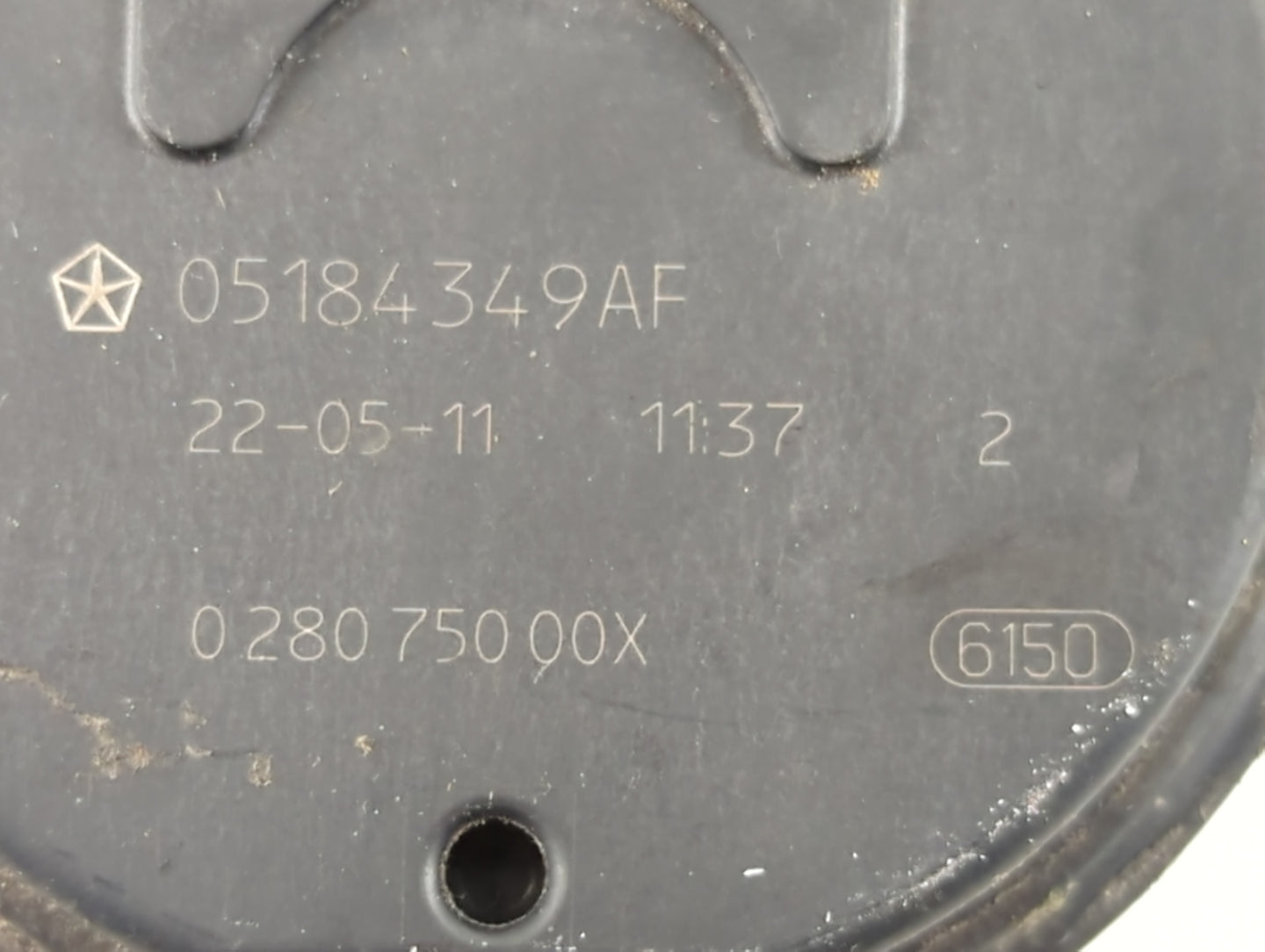 2011-2019 Dodge Journey Throttle Body P/N:0 280 750 00X 05184349AF Fits OEM Used Auto Parts - Oemusedautoparts1.com