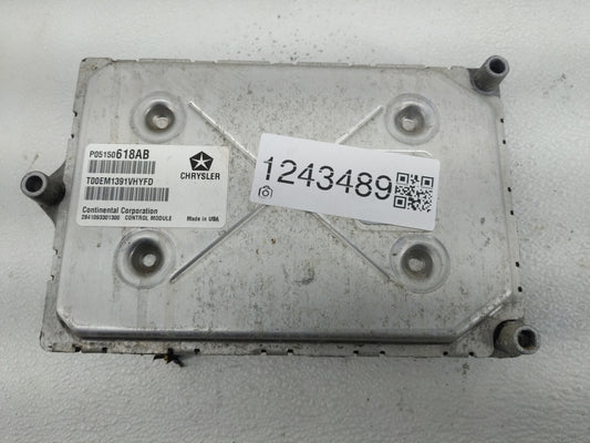 2011-2012 Dodge Journey PCM Engine Control Computer ECU ECM PCU OEM P/N:P05150618AB Fits Fits 2011 2012 OEM Used Auto Parts 