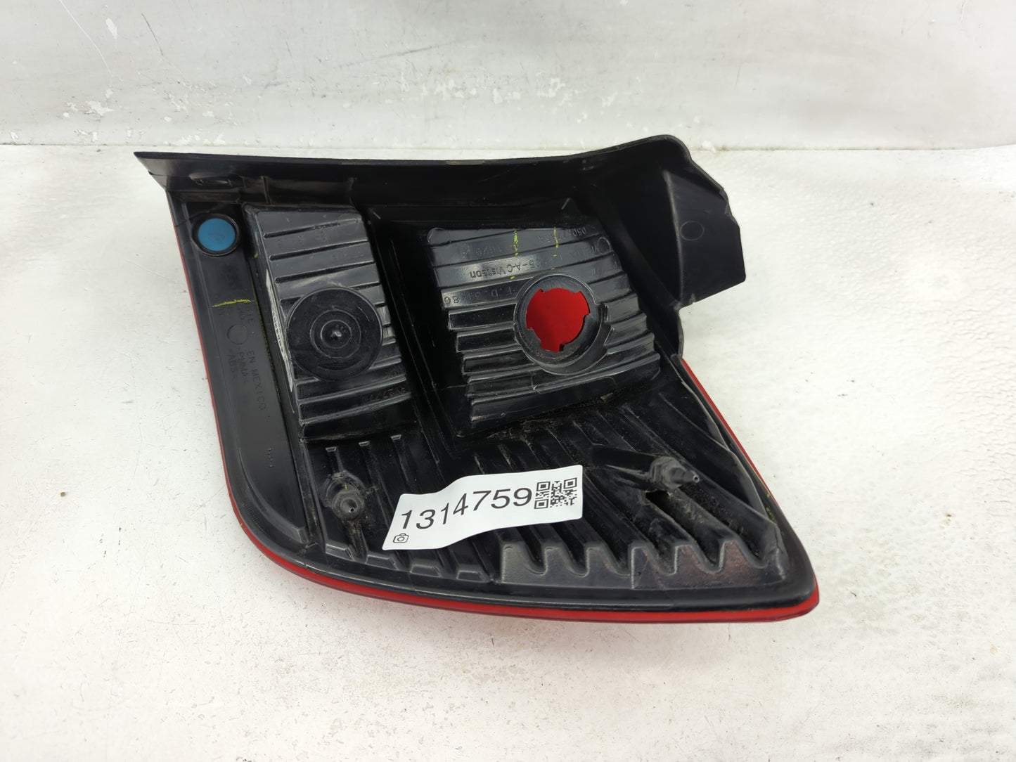 2011 Dodge Journey Tail Light Assembly Driver Left OEM P/N:05116291AH Fits OEM Used Auto Parts - Oemusedautoparts1.com