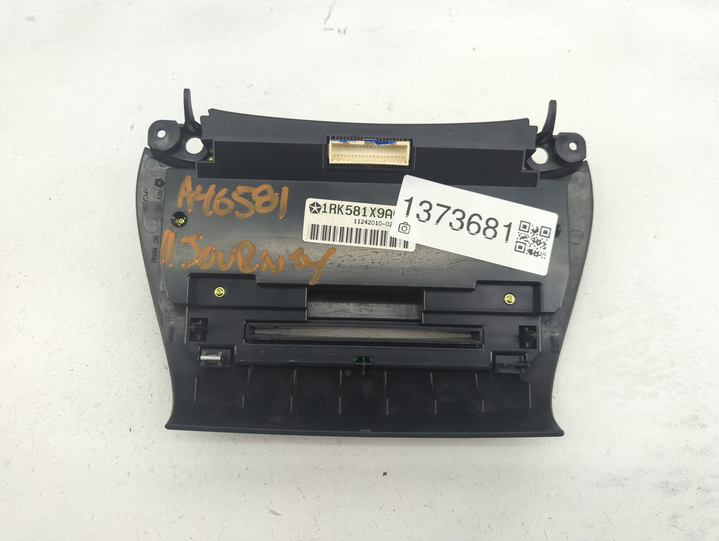 2011-2017 Dodge Journey Climate Control Module Temperature AC/Heater Replacement P/N:1RK581X9AA Fits OEM Used Auto Parts - O