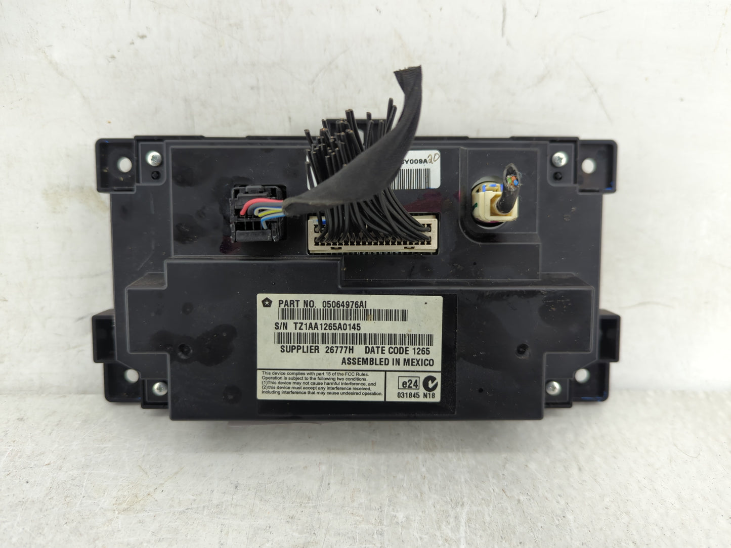 2011 Dodge Journey Information Display Screen - Oemusedautoparts1.com
