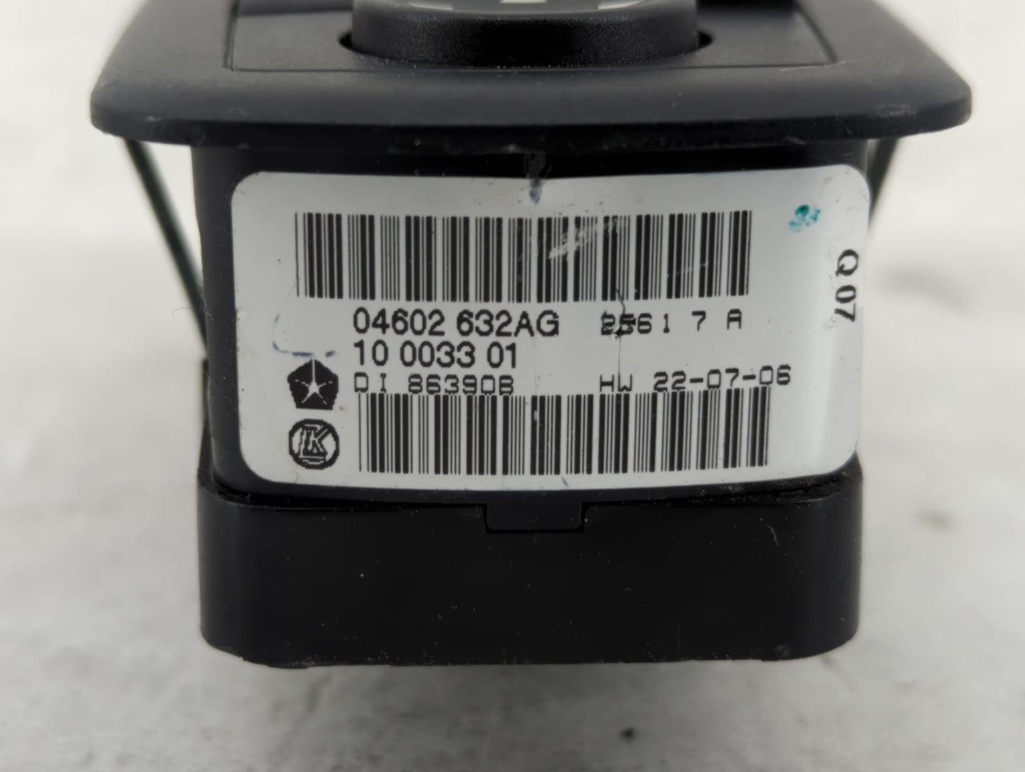 2011-2019 Dodge Journey Master Power Window Switch Replacement Driver Side Left P/N:04602632AG Fits OEM Used Auto Parts - Oe