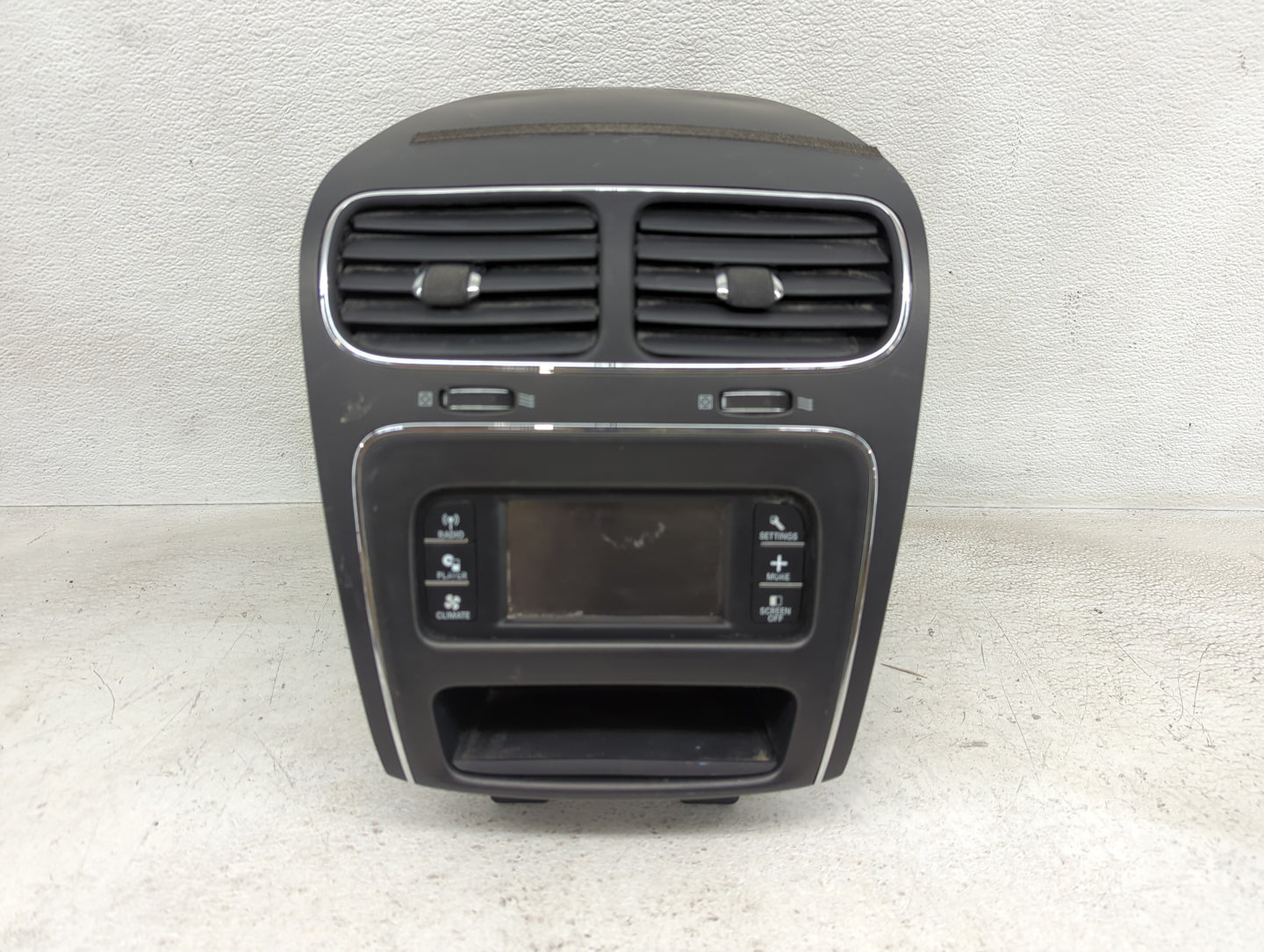 2011-2012 Dodge Journey Radio AM FM Cd Player Receiver Replacement P/N:05064976AH Fits Fits 2011 2012 OEM Used Auto Parts - 