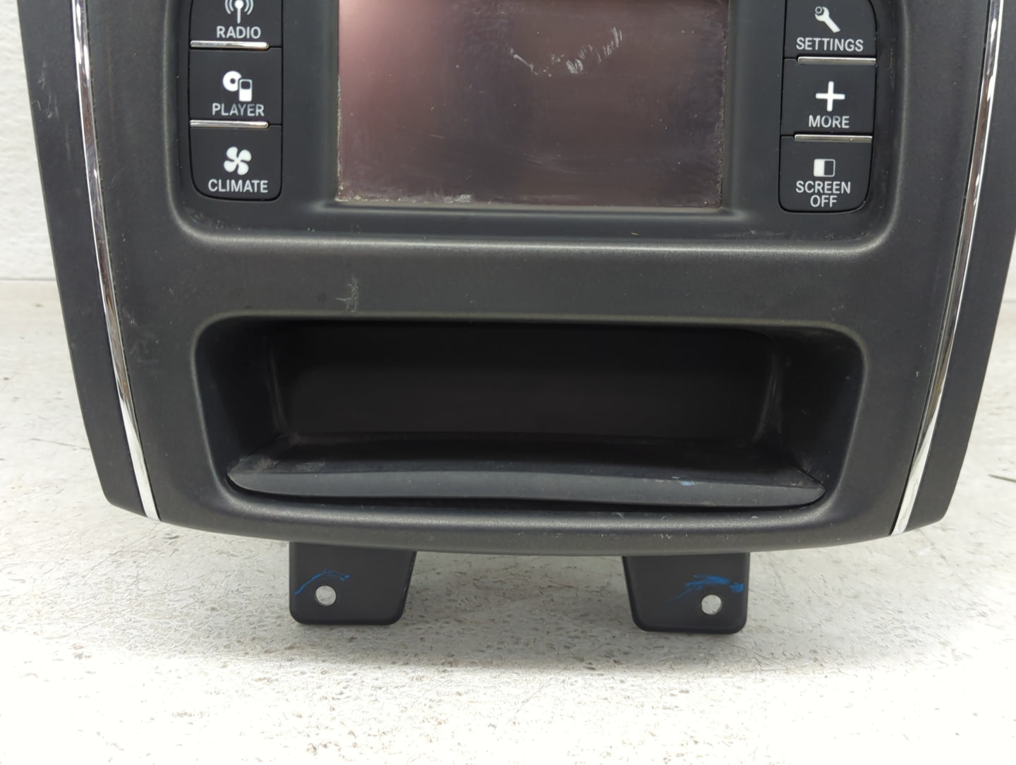 2011-2012 Dodge Journey Radio AM FM Cd Player Receiver Replacement P/N:05064976AH Fits Fits 2011 2012 OEM Used Auto Parts - 
