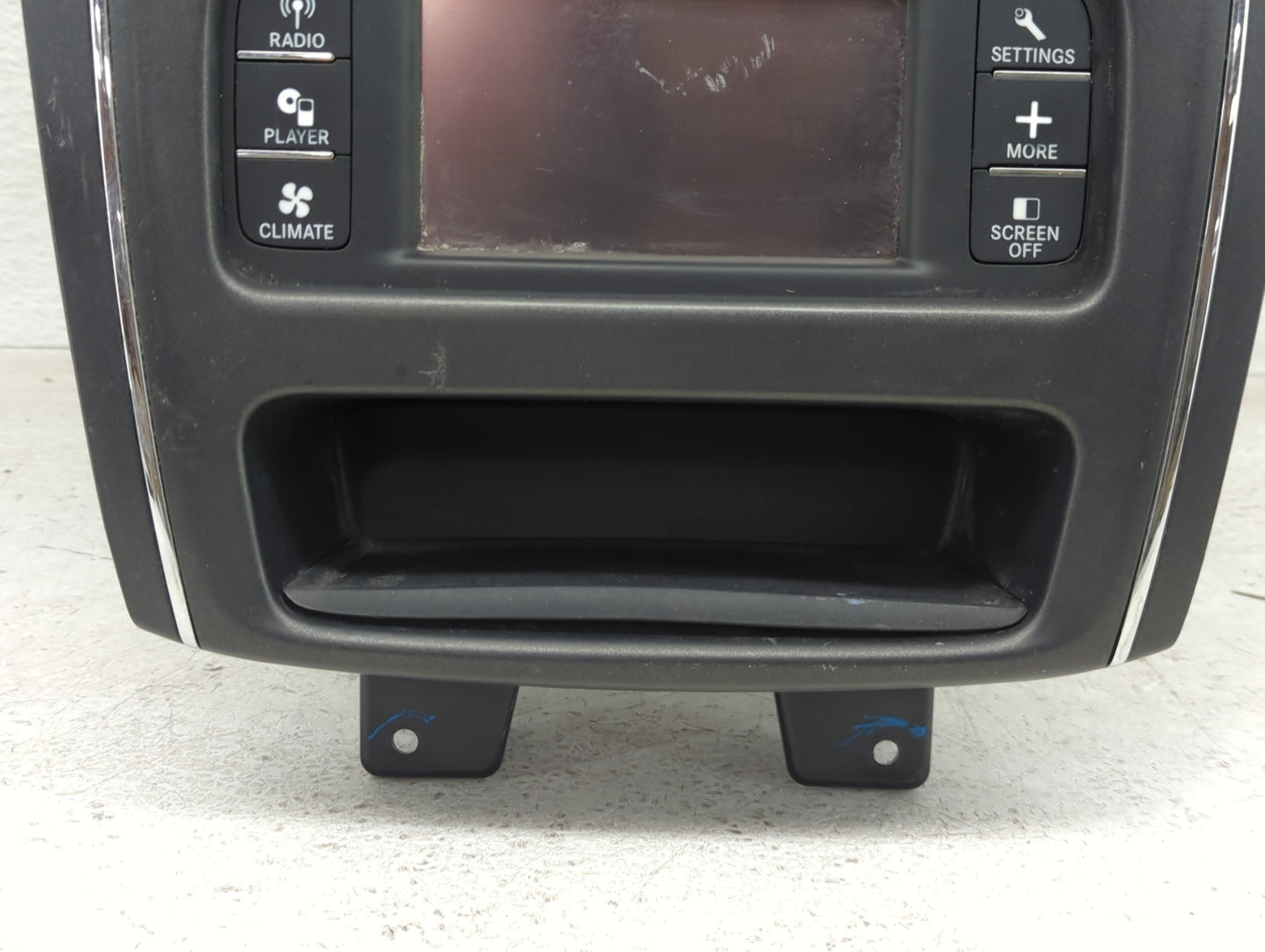 2011-2012 Dodge Journey Radio AM FM Cd Player Receiver Replacement P/N:05064976AH Fits Fits 2011 2012 OEM Used Auto Parts - 