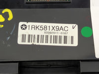 2011 Dodge Journey Climate Control Module Temperature AC/Heater Replacement P/N:1RK581X9AC Fits OEM Used Auto Parts - Oemuse