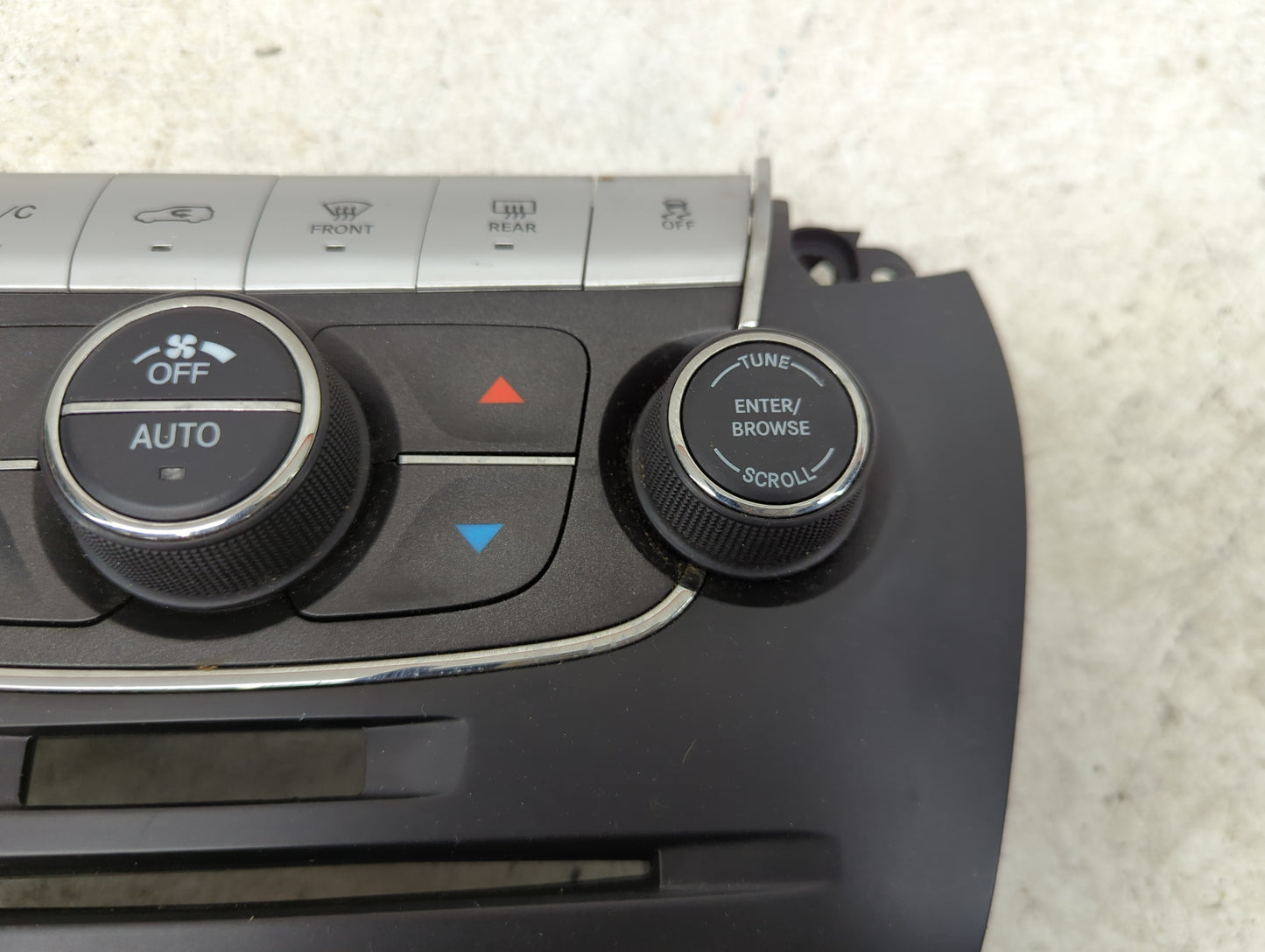 2011 Dodge Journey Climate Control Module Temperature AC/Heater Replacement P/N:1RK591X9AD 1RK591X9AC Fits OEM Used Auto Par