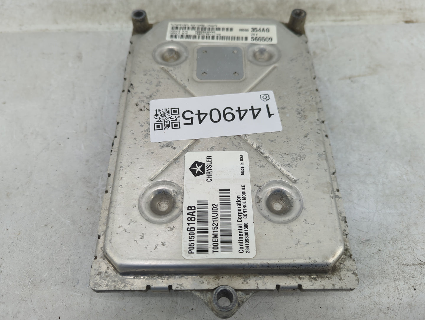 2011-2012 Dodge Journey PCM Engine Control Computer ECU ECM PCU OEM P/N:P68080354AG P05150618AB, 68080354AG Fits Fits 2011 2